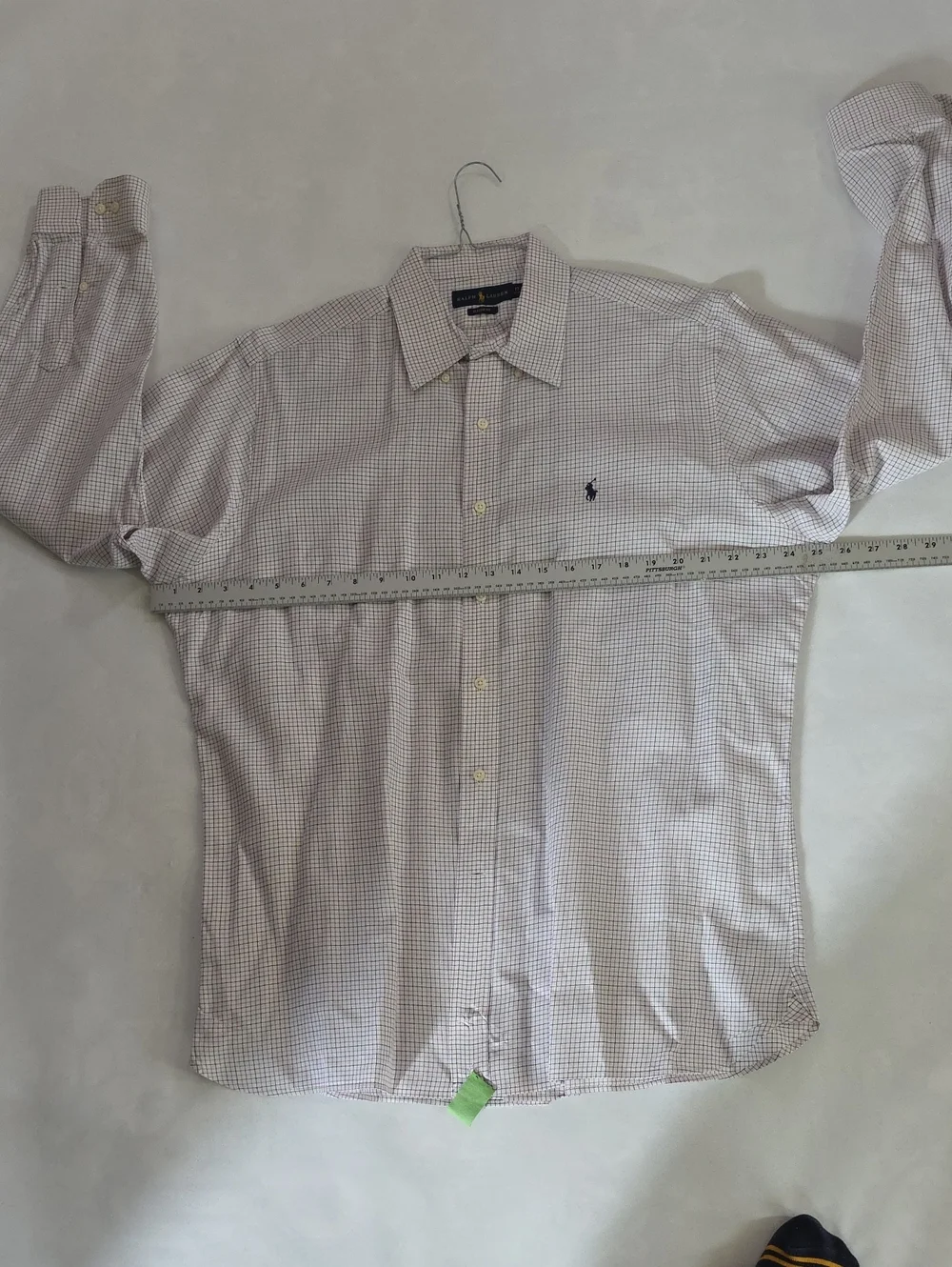 Polo by Ralph Lauren Men’s Classic Check Button-Down Shirt - Light Pink/White